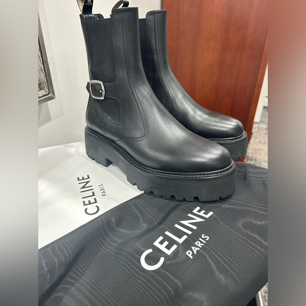 CELINE chunky boots  BRAND NEW!